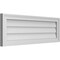 Ekena Millwork Vertical Surface Mount PVC Gable Vnt: Non-Functional, w/2"W x 1-1/2"H, Brickmould Frame, 36"W x 12"H GVPVE36X1202SN - alternate 4